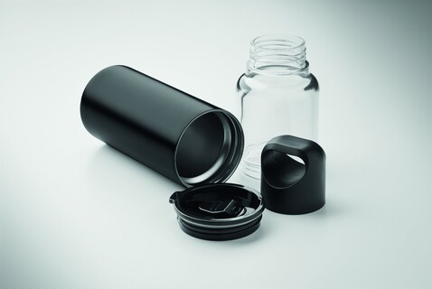 2in1 Flasche 610ml - Schwarz bedrucken, Art.-Nr. MO2789-03 2in1 Flasche 610ml - Schwarz bedrucken, Art.-Nr. MO2789-03