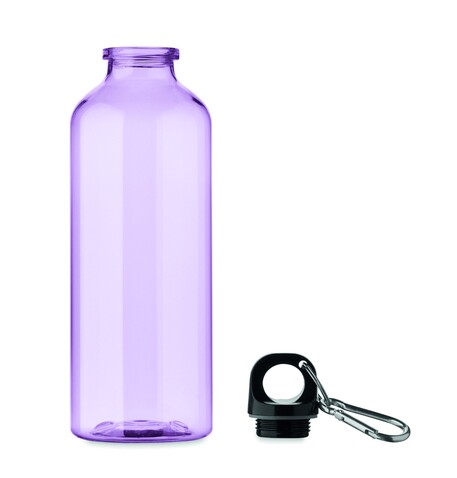 Trinkflasche RPET 500ml - Transparent Violett bedrucken, Art.-Nr. MO2803-32