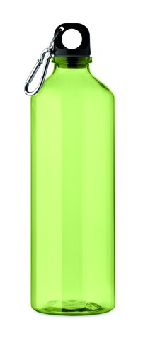 Trinkflasche RPET 750ml - Transparent Limettengrün bedrucken, Art.-Nr. MO2804-51 Trinkflasche RPET 750ml - Transparent Limettengrün bedrucken, Art.-Nr. MO2804-51