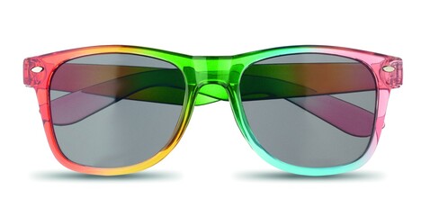 Regenbogen Sonnenbrille UV400 - Multicolour bedrucken, Art.-Nr. MO2808-99