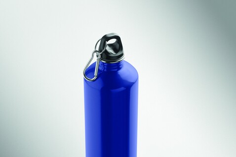 Einwandige Trinkflasche 1000ml - Blau bedrucken, Art.-Nr. MO2829-04