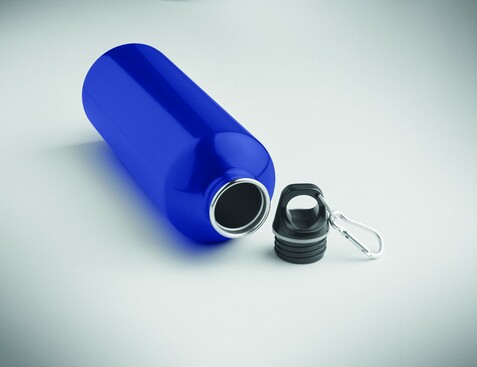 Einwandige Trinkflasche 1000ml - Blau bedrucken, Art.-Nr. MO2829-04