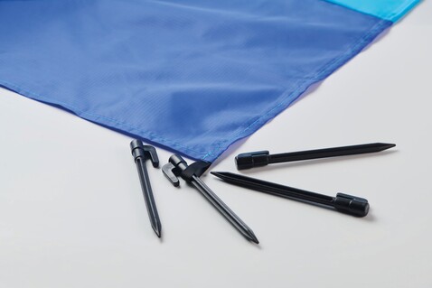 Strandmatte 210T Polyester - Türkis bedrucken, Art.-Nr. MO2882-12