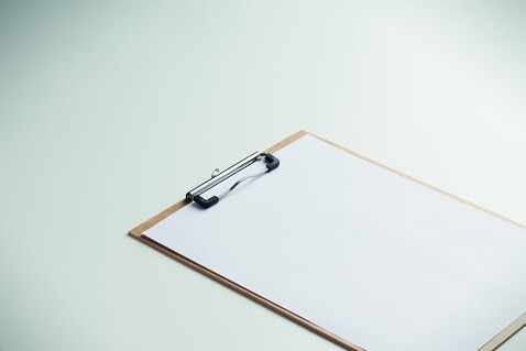 DIN A4 Klemmbrett - Beige bedrucken, Art.-Nr. MO2887-13