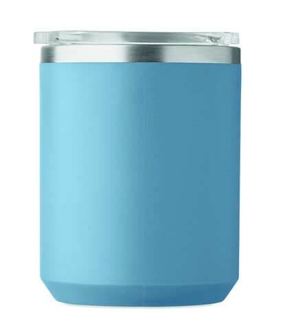 Doppelwandiger Becher 400ml - Petrol bedrucken, Art.-Nr. MO2900-20