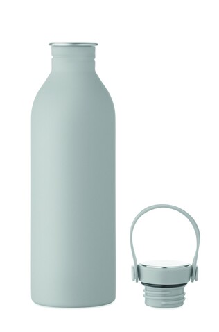 Einwandige Trinkflasche 500 ml - Grau bedrucken, Art.-Nr. MO2903-07