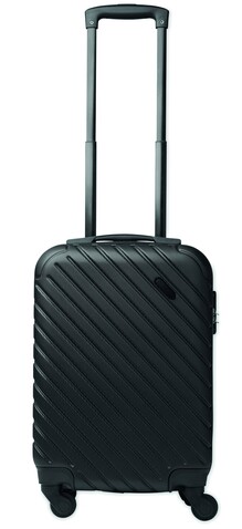 18" Hartschalen-Trolley ABS - Schwarz bedrucken, Art.-Nr. MO2927-03