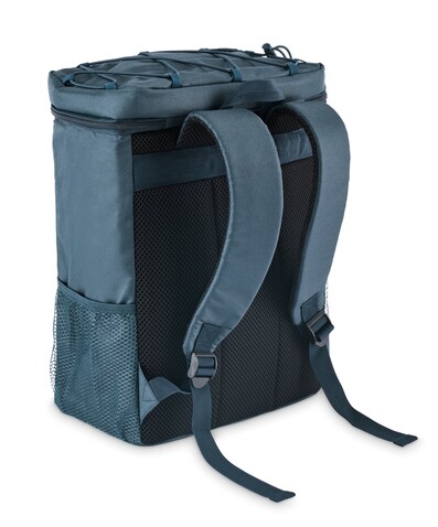 Kühlrucksack 600D RPET - Blau bedrucken, Art.-Nr. MO2971-04 Kühlrucksack 600D RPET - Blau bedrucken, Art.-Nr. MO2971-04