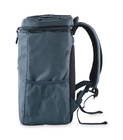 Kühlrucksack 600D RPET - Blau bedrucken, Art.-Nr. MO2971-04 Kühlrucksack 600D RPET - Blau bedrucken, Art.-Nr. MO2971-04