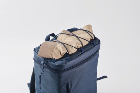 Kühlrucksack 600D RPET - Blau bedrucken, Art.-Nr. MO2971-04 Kühlrucksack 600D RPET - Blau bedrucken, Art.-Nr. MO2971-04
