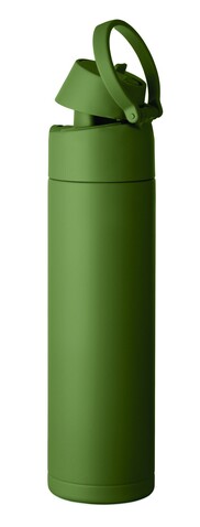 Einwandige Trinkflasche 650 ml - Dunkelgrün bedrucken, Art.-Nr. MO2989-60