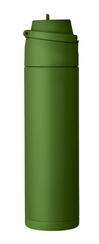 Einwandige Trinkflasche 650 ml - Dunkelgrün bedrucken, Art.-Nr. MO2989-60