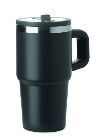 Doppelwandiger Trinkbecher 500ml - Schwarz bedrucken, Art.-Nr. MO3170-03 Doppelwandiger Trinkbecher 500ml - Schwarz bedrucken, Art.-Nr. MO3170-03