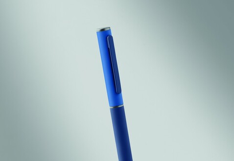 Drehkugelschreiber recy. Alu - Blau bedrucken, Art.-Nr. MO3174-04 Drehkugelschreiber recy. Alu - Blau bedrucken, Art.-Nr. MO3174-04
