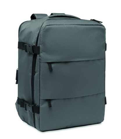 Rucksack in Kabinengröße - Steingrau bedrucken, Art.-Nr. MO3195-15