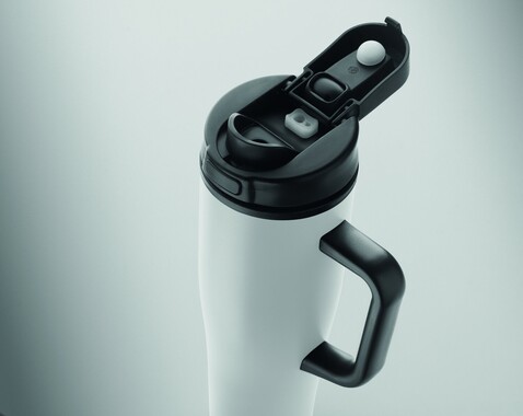 Doppelwandiger Becher 900ml - Weiß bedrucken, Art.-Nr. MO3213-06