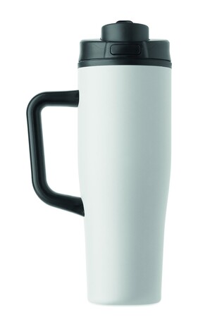 Doppelwandiger Becher 900ml - Weiß bedrucken, Art.-Nr. MO3213-06