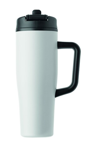 Doppelwandiger Becher 900ml - Weiß bedrucken, Art.-Nr. MO3213-06