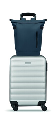 Fahrrad-Laptop-Rucksack PU 20L - Blau bedrucken, Art.-Nr. MO3217-04