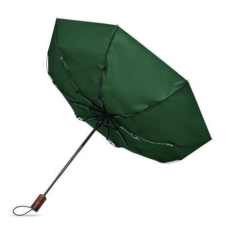 21" Automatik Regenschirm - Grün bedrucken, Art.-Nr. MO3219-09