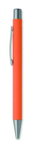 Druckkugelschreiber recy. Alu - Orange bedrucken, Art.-Nr. MO3222-10