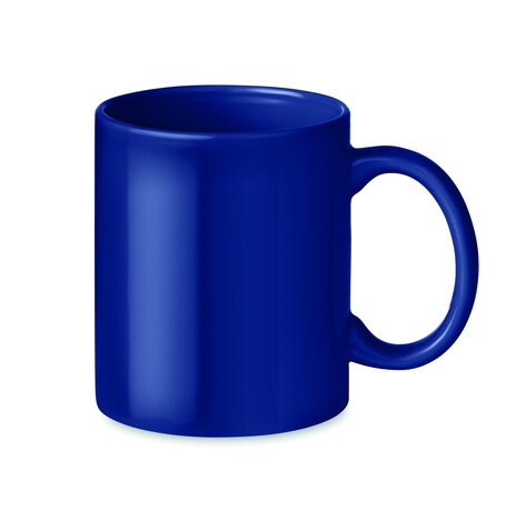 Keramik Kaffeebecher 300ml - Blau bedrucken, Art.-Nr. MO6208-04 Keramik Kaffeebecher 300ml - Blau bedrucken, Art.-Nr. MO6208-04