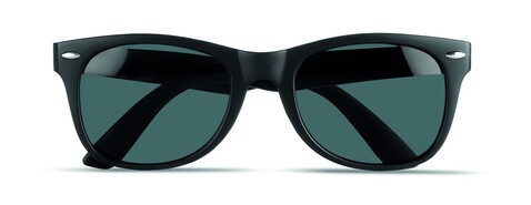 Sonnenbrille mit Kork - Schwarz bedrucken, Art.-Nr. MO6231-03 Sonnenbrille mit Kork - Schwarz bedrucken, Art.-Nr. MO6231-03