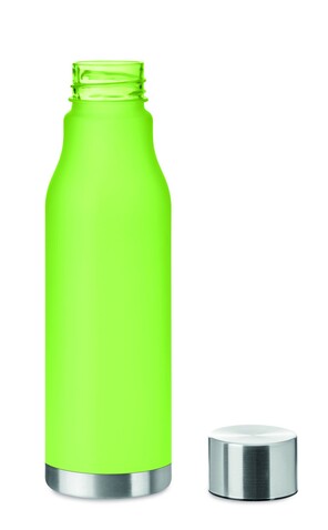Trinkflasche RPET 600ml - Transparent Limettengrün bedrucken, Art.-Nr. MO6237-51 Trinkflasche RPET 600ml - Transparent Limettengrün bedrucken, Art.-Nr. MO6237-51