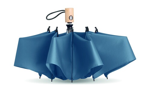 Regenschirm 23''RPET - Blau bedrucken, Art.-Nr. MO6265-04 Regenschirm 23''RPET - Blau bedrucken, Art.-Nr. MO6265-04