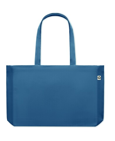 Recycelte Canvas-Tasche - Blau bedrucken, Art.-Nr. MO6380-04 Recycelte Canvas-Tasche - Blau bedrucken, Art.-Nr. MO6380-04