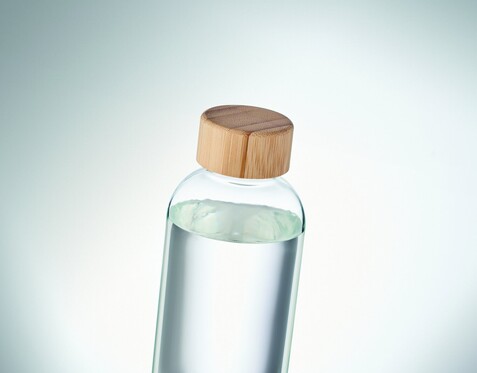 Trinkflasche Glas 650ml - Transparent bedrucken, Art.-Nr. MO6426-22 Trinkflasche Glas 650ml - Transparent bedrucken, Art.-Nr. MO6426-22