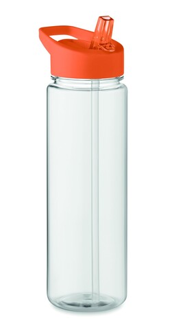 Trinkflasche RPET 650ml - Orange bedrucken, Art.-Nr. MO6467-10 Trinkflasche RPET 650ml - Orange bedrucken, Art.-Nr. MO6467-10
