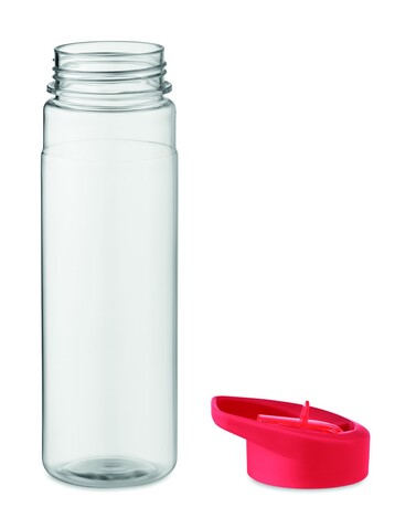 Trinkflasche RPET 650ml - Rot bedrucken, Art.-Nr. MO6467-05