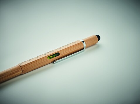 Multifunktions-Stift Bambus - Holz bedrucken, Art.-Nr. MO6559-40 Multifunktions-Stift Bambus - Holz bedrucken, Art.-Nr. MO6559-40