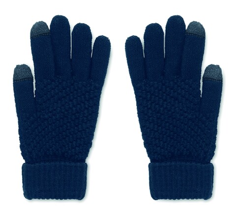 Touchscreen Handschuhe RPET - Marineblau bedrucken, Art.-Nr. MO6667-85 Touchscreen Handschuhe RPET - Marineblau bedrucken, Art.-Nr. MO6667-85