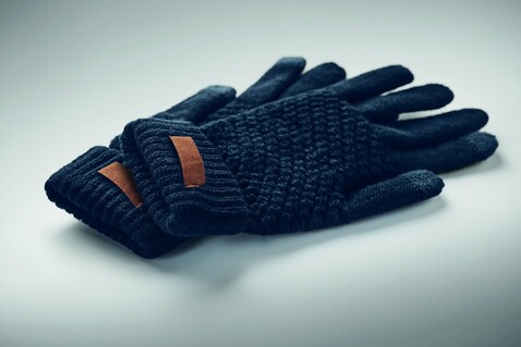 Touchscreen Handschuhe RPET - Marineblau bedrucken, Art.-Nr. MO6667-85 Touchscreen Handschuhe RPET - Marineblau bedrucken, Art.-Nr. MO6667-85