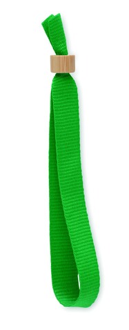 Armband RPET-Polyester - Grün bedrucken, Art.-Nr. MO6706-09