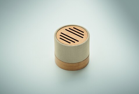 Wireless Lautsprecher - Beige bedrucken, Art.-Nr. MO6847-13