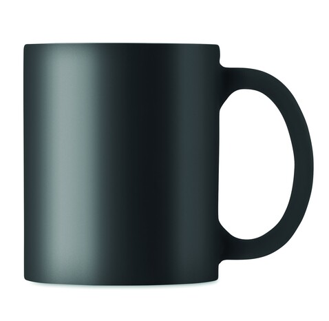 Kaffeebecher, matt 300 ml - Schwarz bedrucken, Art.-Nr. MO6849-03 Kaffeebecher, matt 300 ml - Schwarz bedrucken, Art.-Nr. MO6849-03