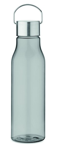 Trinkflasche RPET 600 ml - Transparent Grau bedrucken, Art.-Nr. MO6976-27