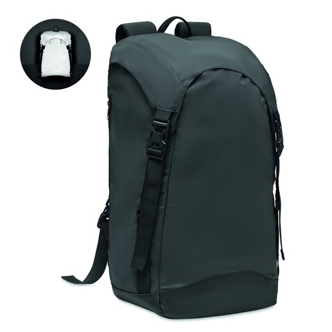 Rucksack 190T Polyester - Schwarz bedrucken, Art.-Nr. MO6995-03