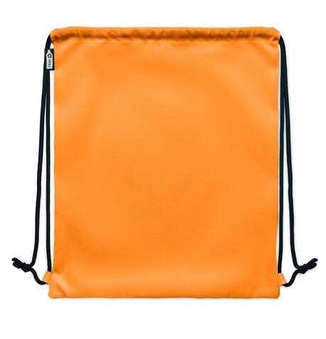 Großer Beutel mit Kordelzug - Orange bedrucken, Art.-Nr. MO6997-10