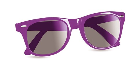 Sonnenbrille - Violett bedrucken, Art.-Nr. MO7455-21