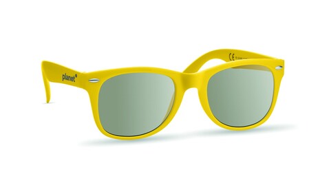 Sonnenbrille - Gelb bedrucken, Art.-Nr. MO7455-08