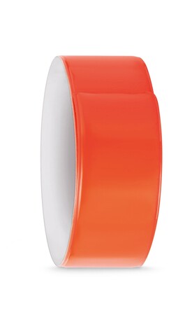 Snap-Reflektorband - Orange bedrucken, Art.-Nr. MO8282-10 Snap-Reflektorband - Orange bedrucken, Art.-Nr. MO8282-10