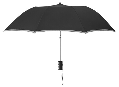 Regenschirm 53cm - Schwarz bedrucken, Art.-Nr. MO8584-03