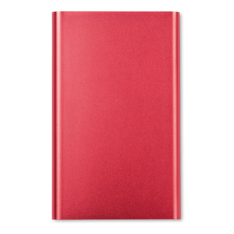 Powerbank 4000 mAh - Rot bedrucken, Art.-Nr. MO8735-05 Powerbank 4000 mAh - Rot bedrucken, Art.-Nr. MO8735-05