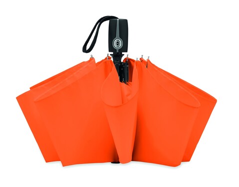 Windbeständiger Regenschirm 21” - Orange bedrucken, Art.-Nr. MO8780-10 Windbeständiger Regenschirm 21” - Orange bedrucken, Art.-Nr. MO8780-10