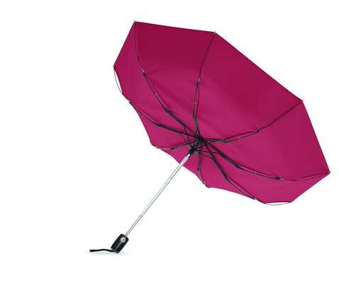 Windbeständiger Regenschirm 21” - Bordeaux bedrucken, Art.-Nr. MO8780-02