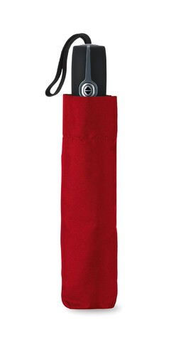 Windbeständiger Regenschirm 21” - Rot bedrucken, Art.-Nr. MO8780-05